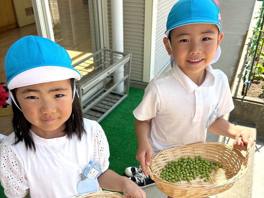 写真:感覚教育