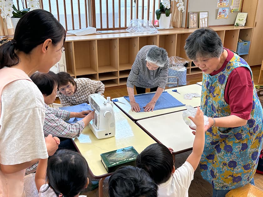 写真:地域資源:地域の方との触れ合い