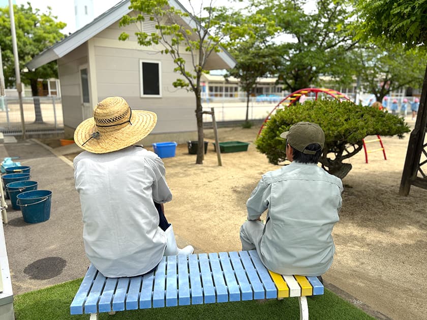 写真:地域資源:果樹育成