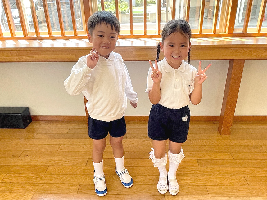 写真:運動着